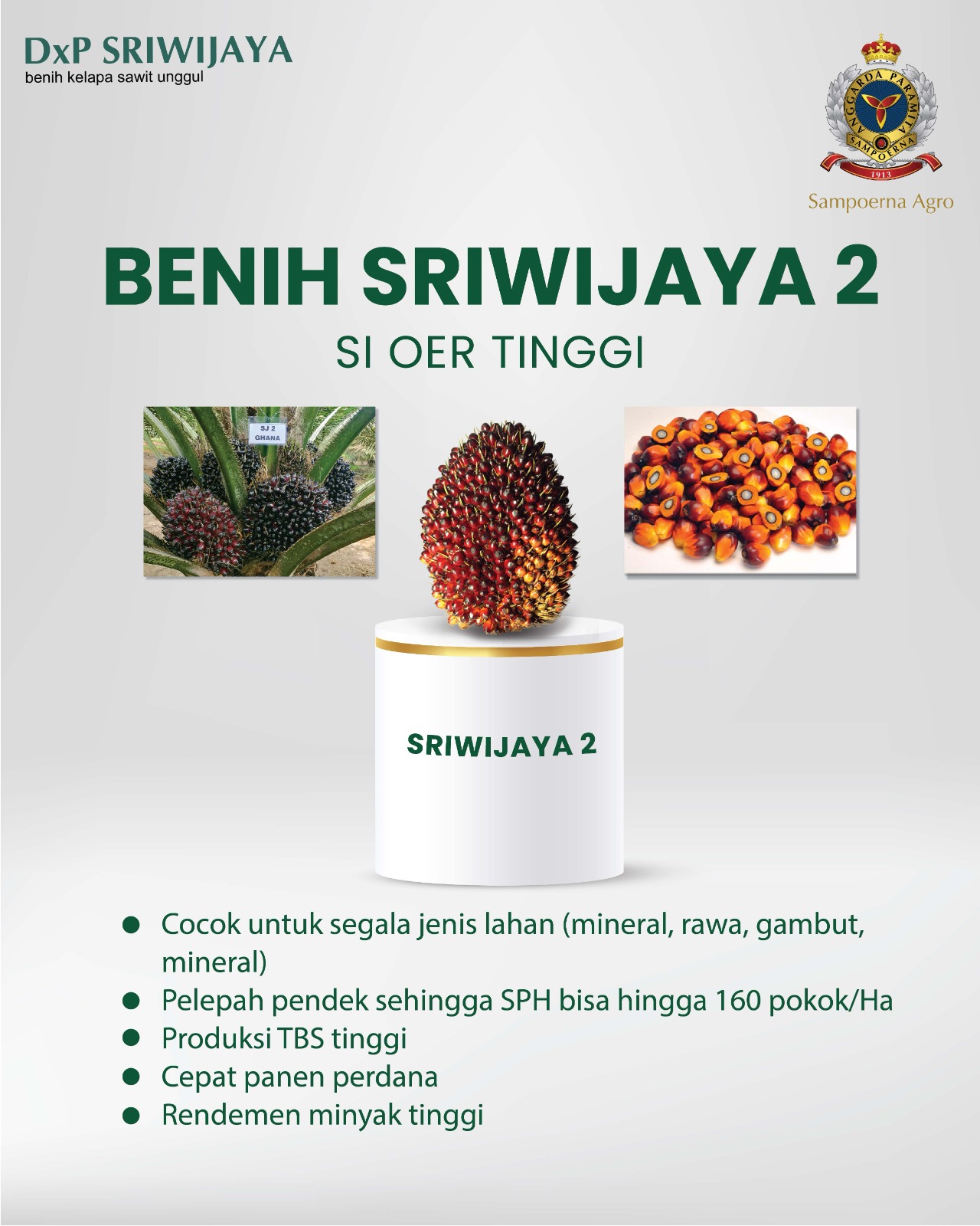 Materi varietas Benih Sriwijaya 2 SI OER Tinggi